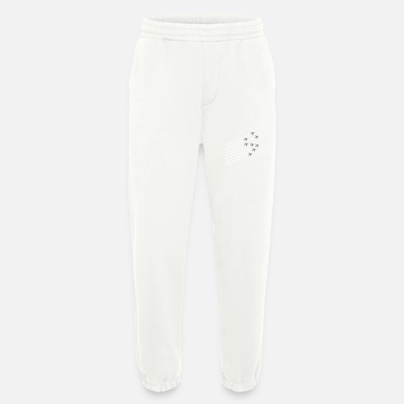 Flugzeug - Heavyweight Jogginghose - made by SPREAD  - OFF WHITE