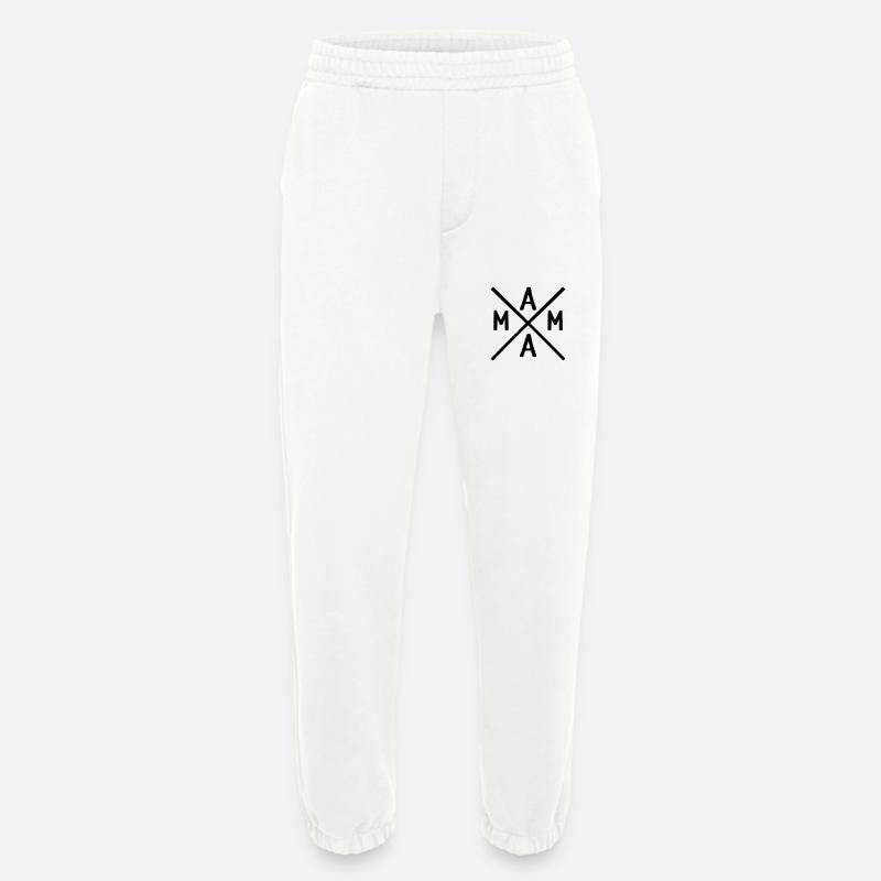 Mama - Heavyweight Jogginghose - made by SPREAD  - OFF WHITE