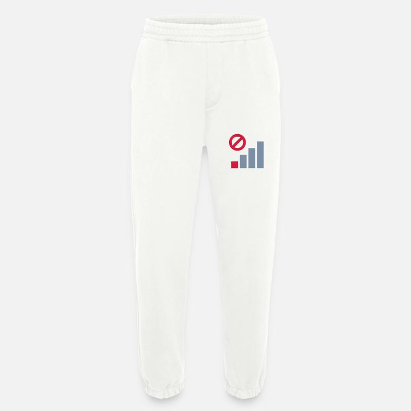 Poor coverage cellular connection - Heavyweight Jogging Pants - made by SPREAD  - OFF WHITE