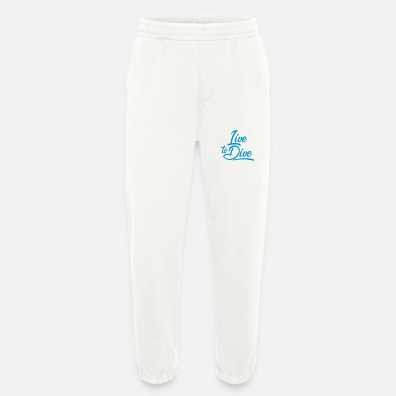 Tauchen - Heavyweight Jogginghose - made by SPREAD  - OFF WHITE
