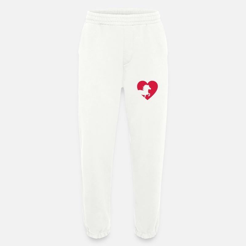 Islandpferd - Heavyweight Jogginghose - made by SPREAD  - OFF WHITE