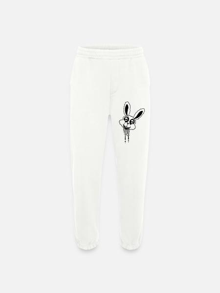 Kopf Hase Blut - Heavyweight Jogginghose - made by SPREAD  - OFF WHITE