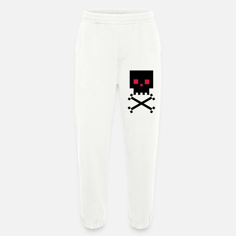 Quadratischer Kopf - Heavyweight Jogginghose - made by SPREAD  - OFF WHITE