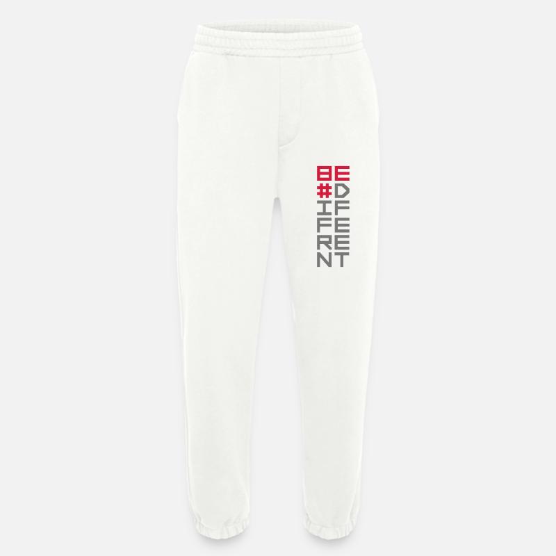 Be different Logo Design - Heavyweight Jogginghose - made by SPREAD  - OFF WHITE