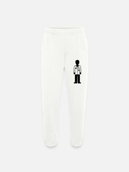 Doktor Arzt - Heavyweight Jogginghose - made by SPREAD  - OFF WHITE