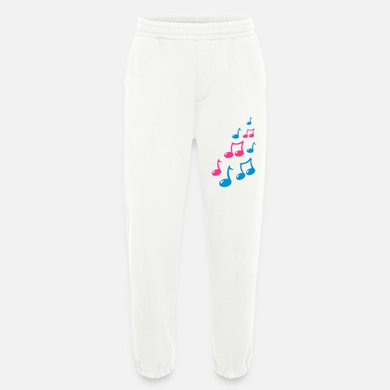 niedlich Noten - Heavyweight Jogginghose - made by SPREAD - OFF WHITE