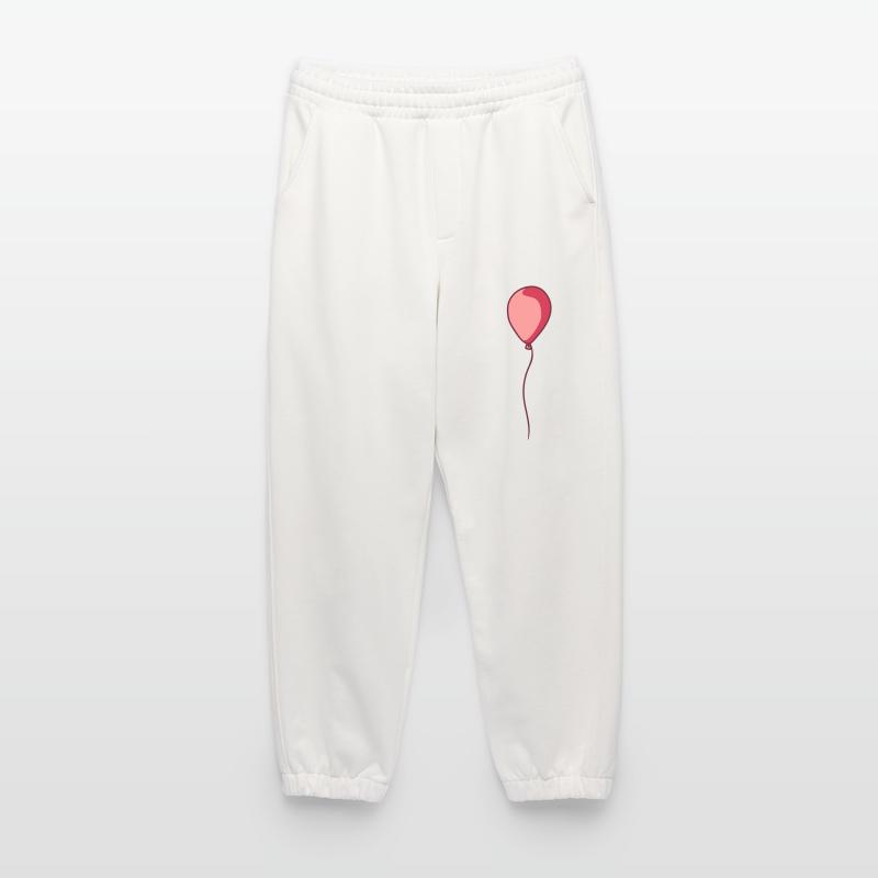 Glittering floating balloon Heavyweight Jogging Pants - made by SPREAD 
