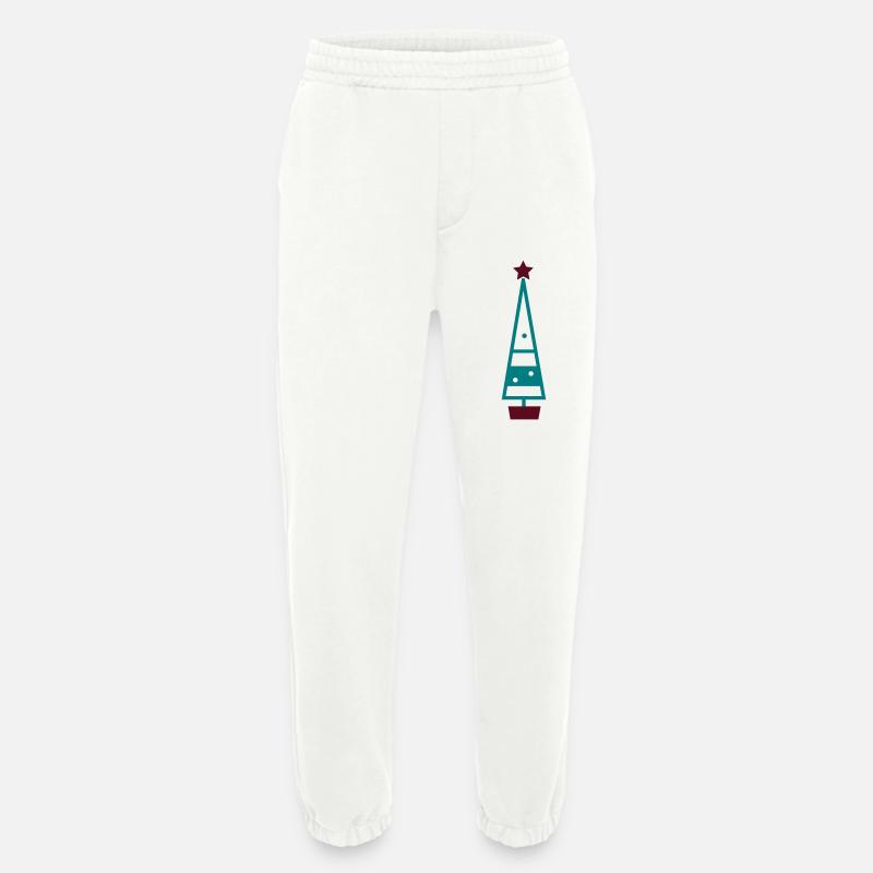 Weihnachtsbaum-Symbol - Heavyweight Jogginghose - made by SPREAD  - OFF WHITE