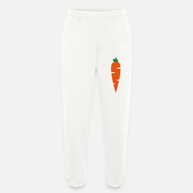 carrot - Heavyweight Jogginghose - made by SPREAD  - OFF WHITE