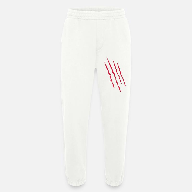 scratch 2541614 14872041 - Heavyweight Jogging Pants - made by SPREAD  - OFF WHITE