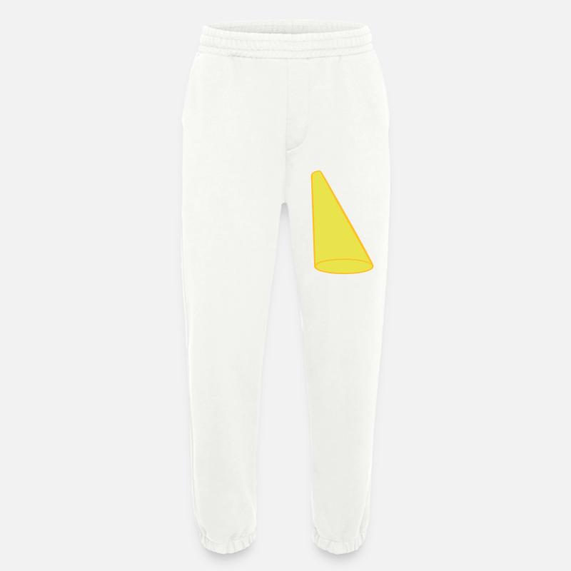 Lichtkegel Scheinwerfer Bühne Design - Heavyweight Jogginghose - made by SPREAD  - OFF WHITE