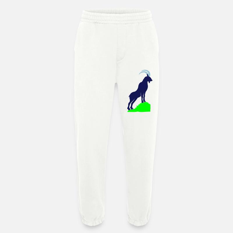 steinbock 02 - Heavyweight Jogginghose - made by SPREAD  - OFF WHITE