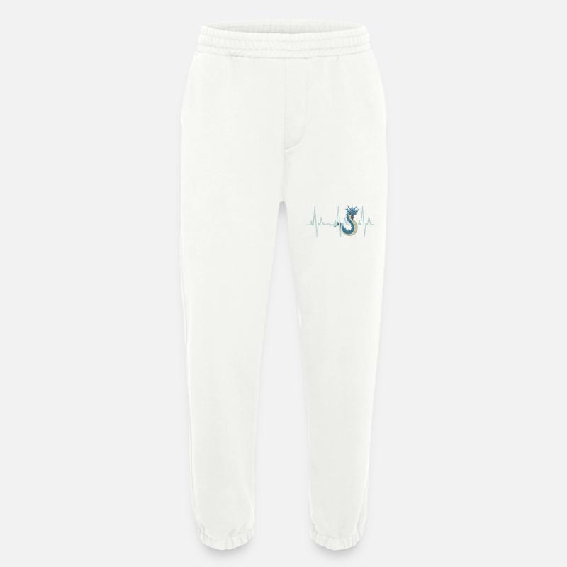 Drachen - Heavyweight Jogginghose - made by SPREAD  - OFF WHITE