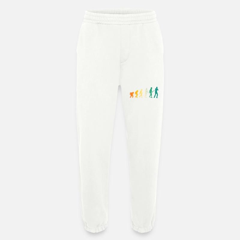 Harmonica Evolution Harmonica - Pantalon de jogging bio épais fabriqué en UE - OFF WHITE
