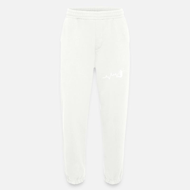 Federball Evolution Badminton - Heavyweight Jogging Pants - made by SPREAD  - OFF WHITE