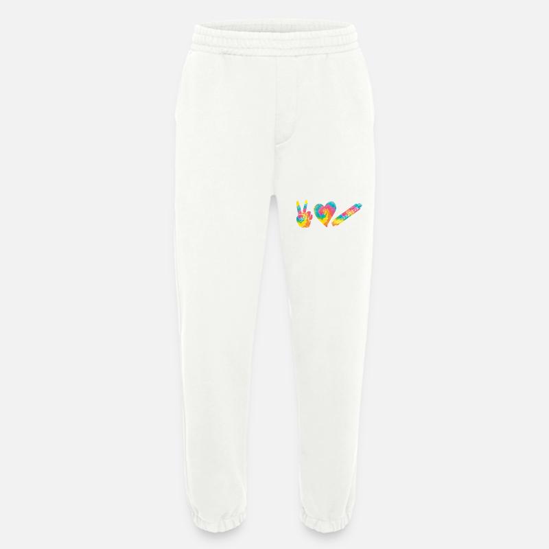 Harmonica Harmonica - Pantalon de jogging bio épais fabriqué en UE - OFF WHITE