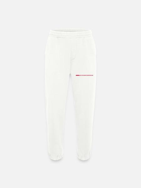 être âgé - Pantalon de jogging bio épais fabriqué en UE - OFF WHITE