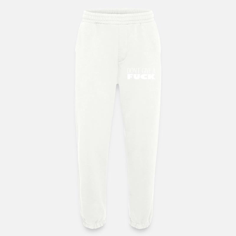Pas d’avis ? Aucun problème. . - Pantalon de jogging bio épais fabriqué en UE - OFF WHITE