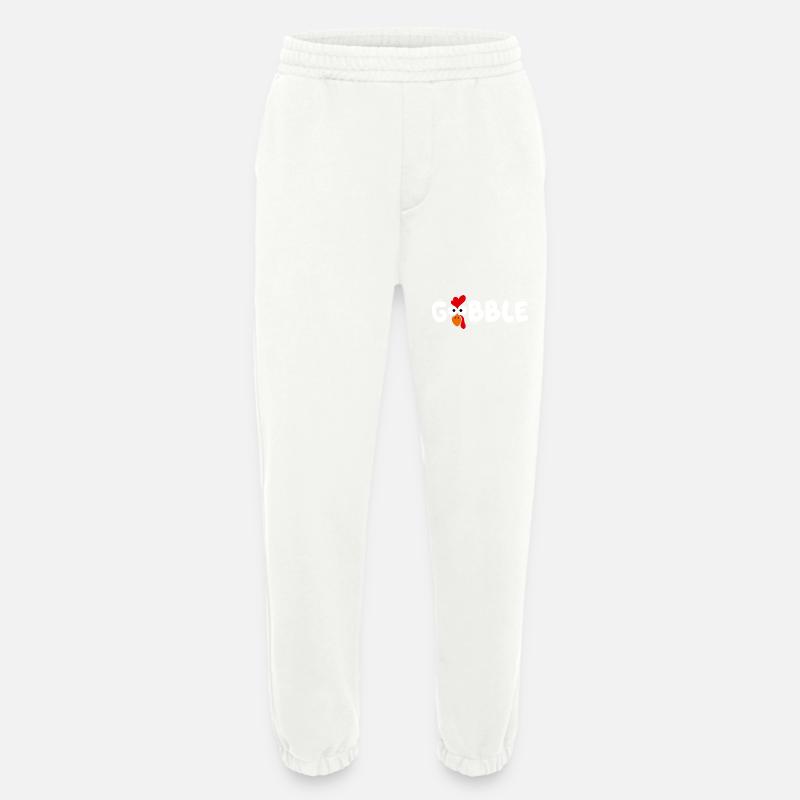 Thanksgiving-Geschenk-Gobble-Grafik - Heavyweight Jogginghose - made by SPREAD  - OFF WHITE