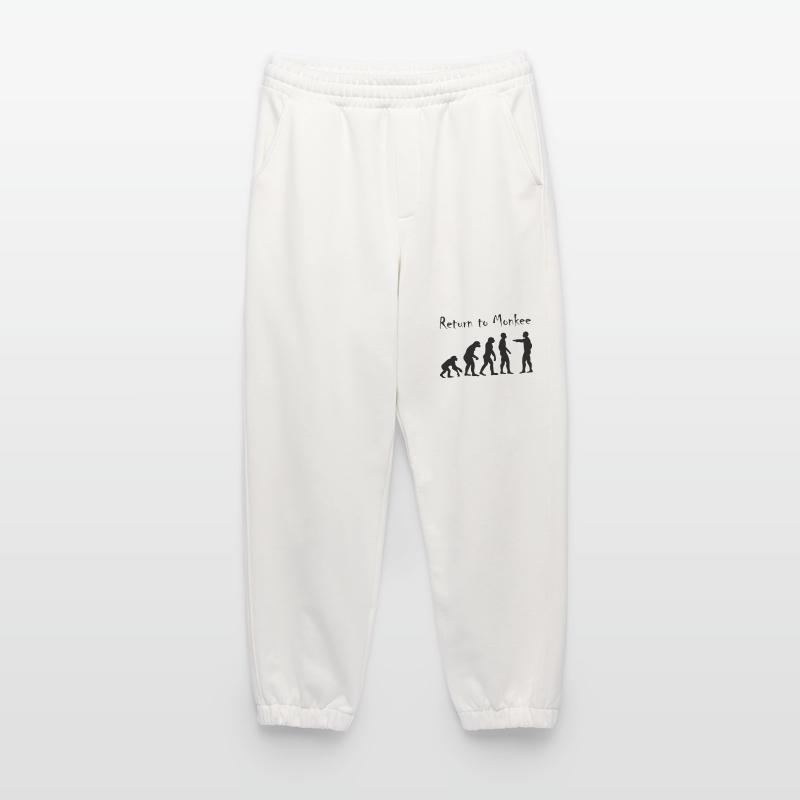 Return to Monkey Evolution Design Heavyweight Jogging Pants - made by SPREAD 