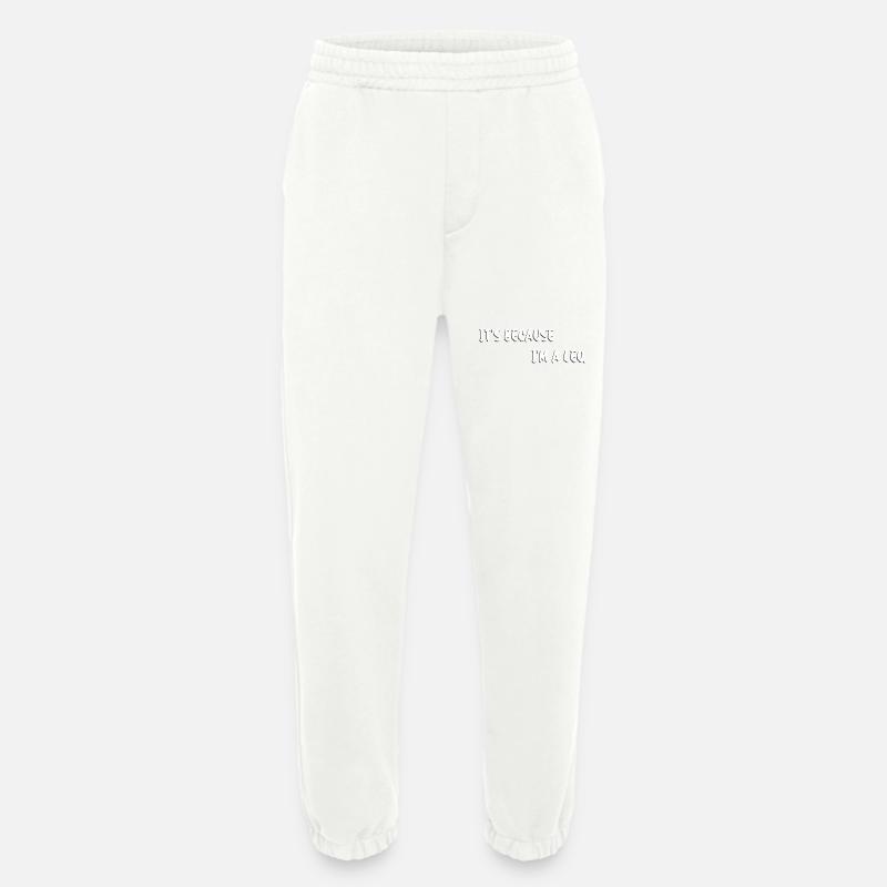 Sternzeichen Löwe - Heavyweight Jogginghose - made by SPREAD  - OFF WHITE