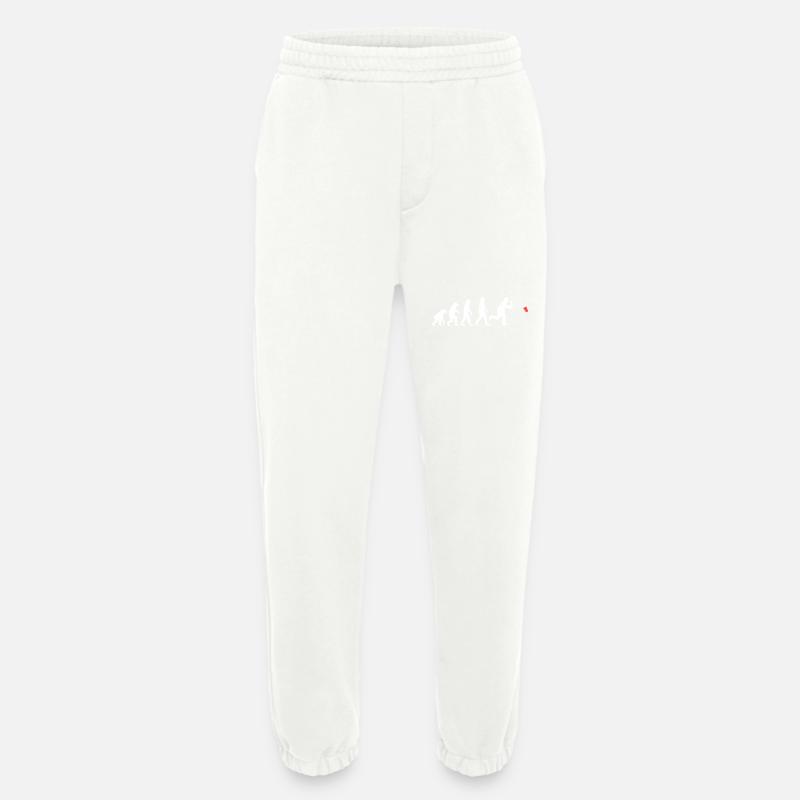 Beerpong Bierpong Bier Pong Evolution - Heavyweight Jogginghose - made by SPREAD  - OFF WHITE