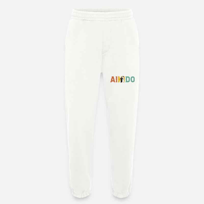 Aikido - Heavyweight Jogginghose - made by SPREAD  - OFF WHITE