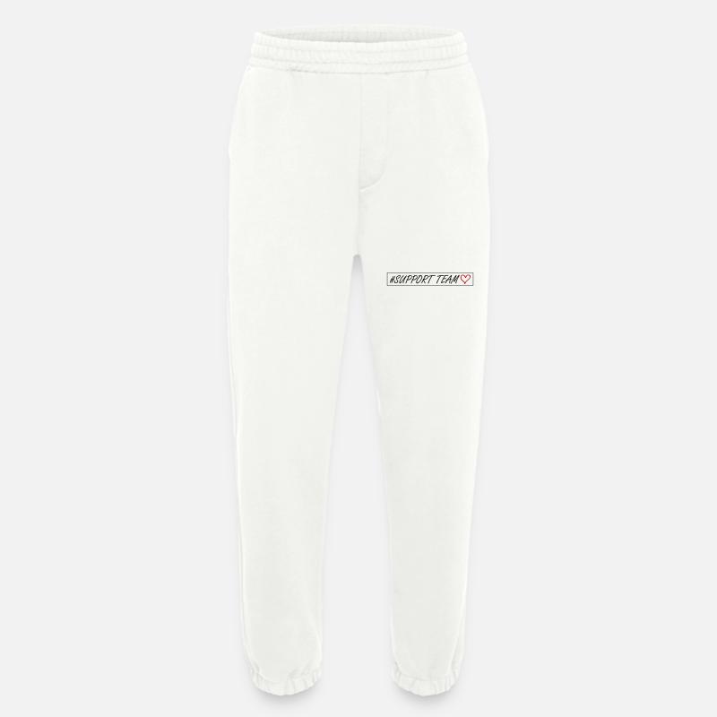 Support Team Herz - Heavyweight Jogginghose - made by SPREAD - OFF WHITE