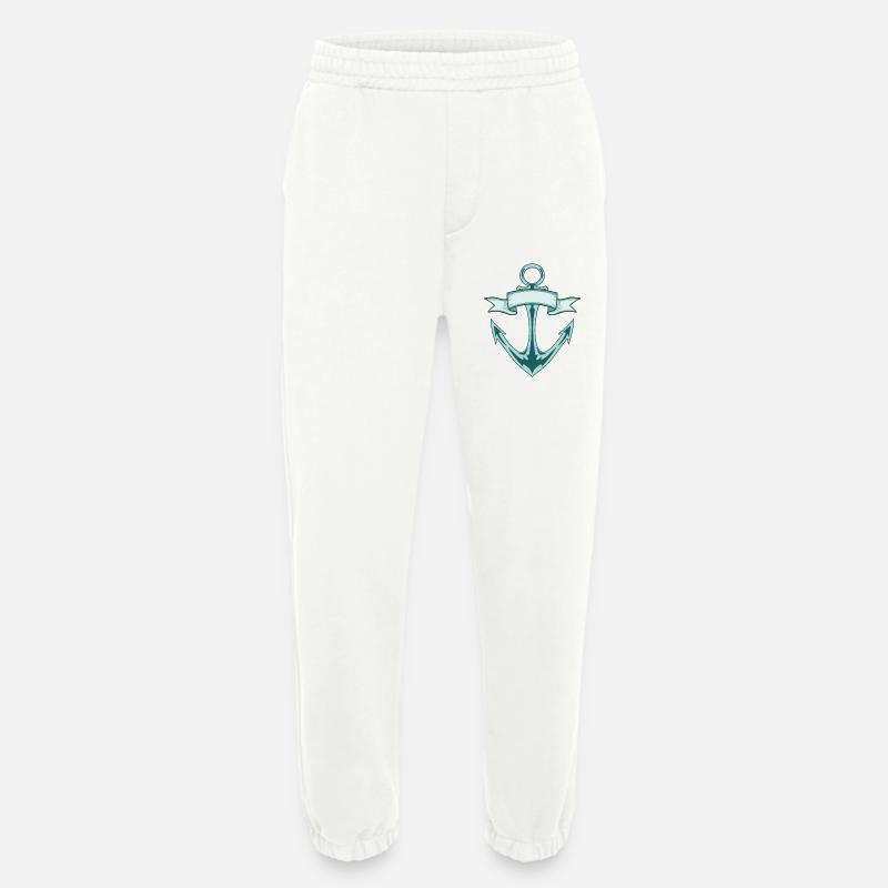 Anker - Heavyweight Jogginghose - made by SPREAD  - OFF WHITE