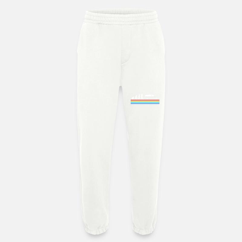 Bestattung Bestatter Evolution - Heavyweight Jogginghose - made by SPREAD  - OFF WHITE