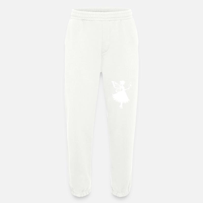 Zauberhafte Fee mit Blume - Heavyweight Jogginghose - made by SPREAD  - OFF WHITE
