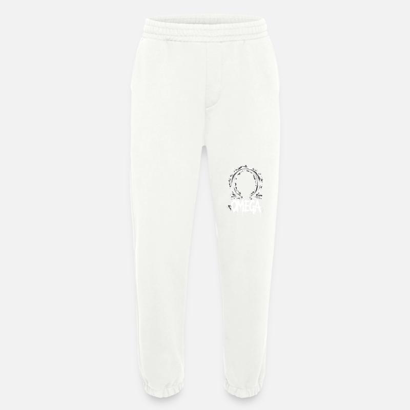 Omega Symbol Splash - Heavyweight Jogginghose - made by SPREAD - OFF WHITE
