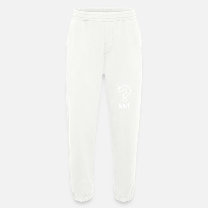 What Fragezeichen Splash - Heavyweight Jogginghose - made by SPREAD  - OFF WHITE