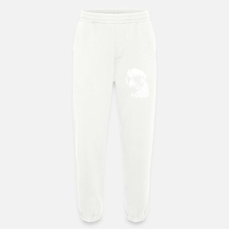 intelligentes Huhn - Heavyweight Jogginghose - made by SPREAD  - OFF WHITE