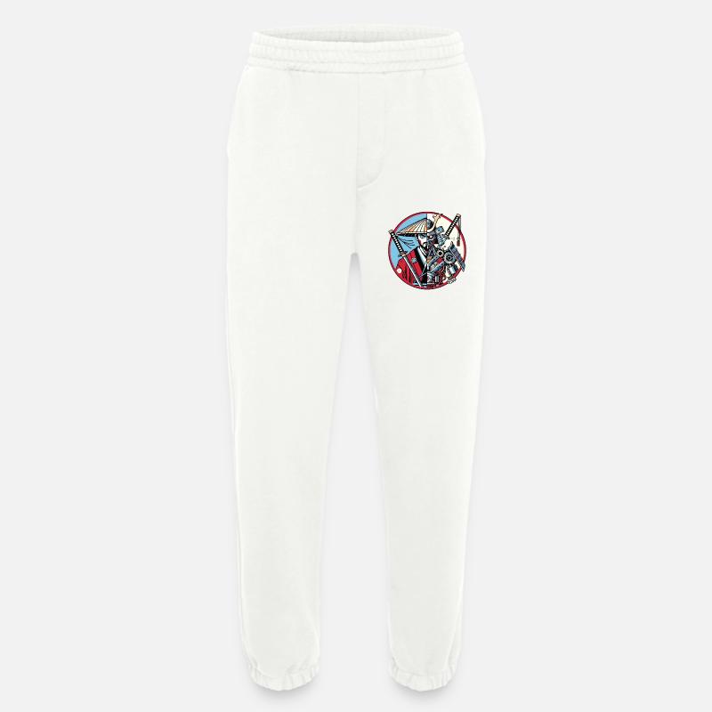Samurai-Ronin oder Mecha-Shogun - Heavyweight Jogginghose - made by SPREAD  - OFF WHITE