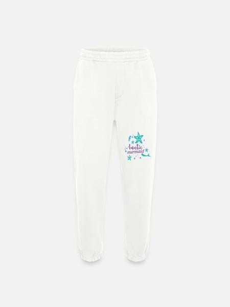 Auntie Mermaid - Heavyweight Jogging Pants - made by SPREAD - OFF WHITE