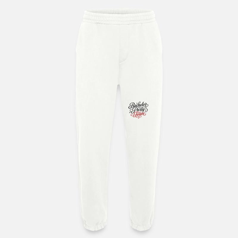 Bachelor Party Team - Heavyweight Jogginghose - made by SPREAD  - OFF WHITE