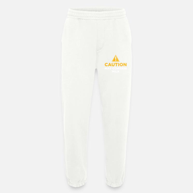 Kann Milch enthalten - Heavyweight Jogginghose - made by SPREAD  - OFF WHITE