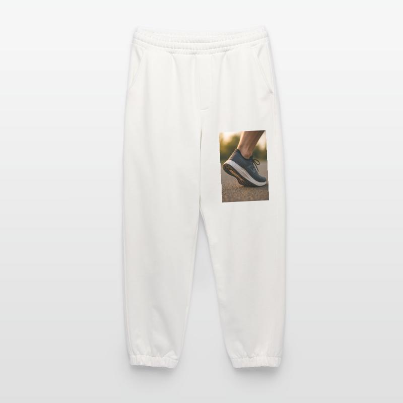 Running - Mid-step Heavyweight Jogging Pants - made by SPREAD 