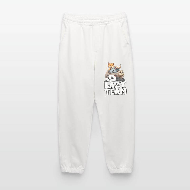 Sloth panda sloth koala cat Heavyweight Jogging Pants - made by SPREAD 