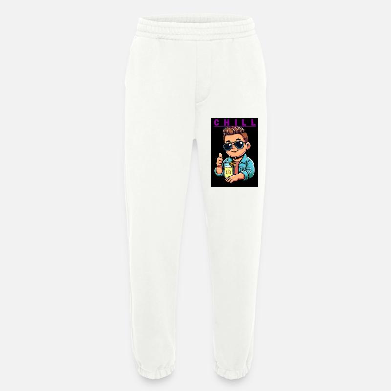 CHILL - Heavyweight Jogginghose - made by SPREAD  - OFF WHITE