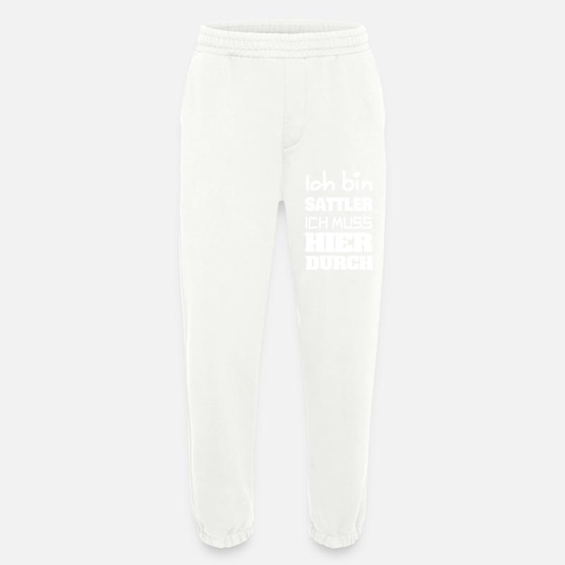 Beruf Sattler - Heavyweight Jogginghose - made by SPREAD - OFF WHITE