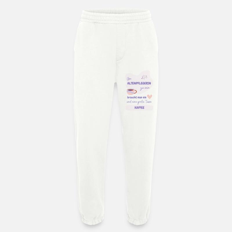 Beste Altenpflegerin - Heavyweight Jogginghose - made by SPREAD  - OFF WHITE