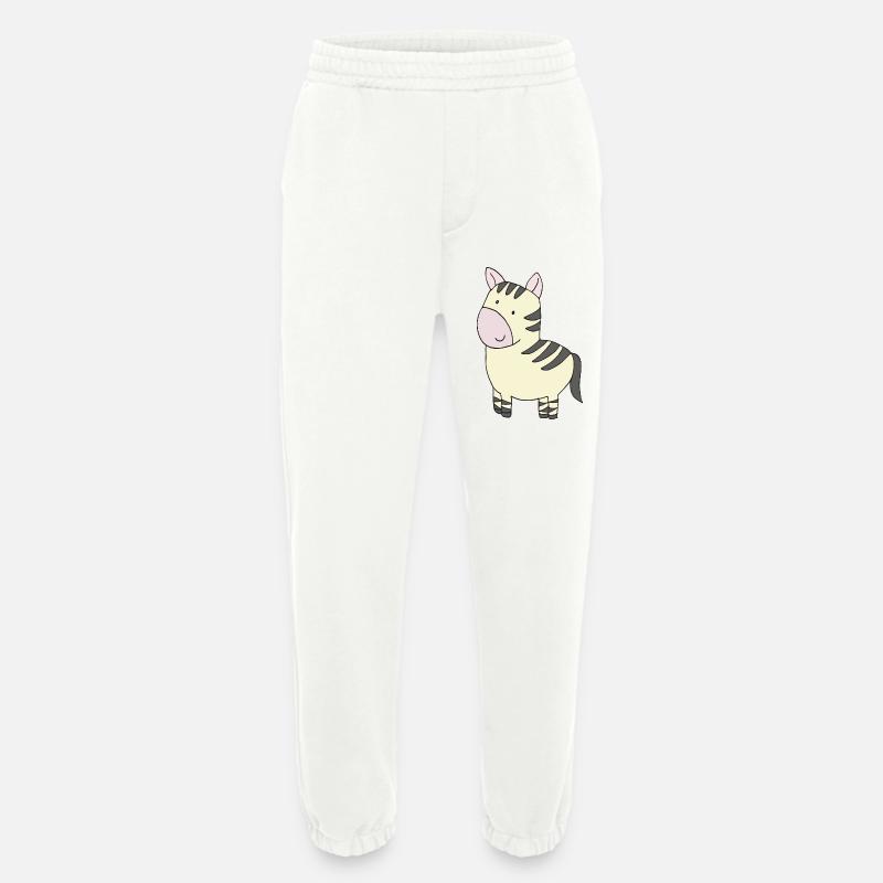 zebra baby2 - Heavyweight Jogginghose - made by SPREAD - OFF WHITE