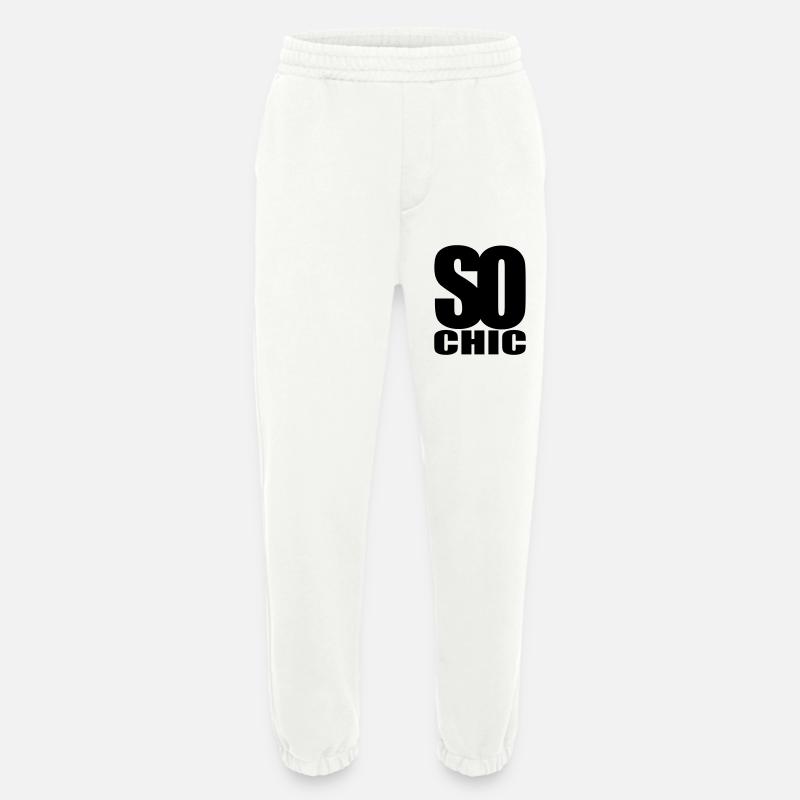 so chic - Heavyweight Jogginghose - made by SPREAD  - OFF WHITE