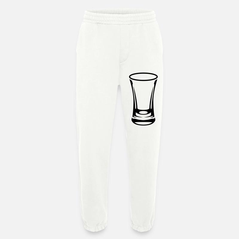 Schnapsglas - Heavyweight Jogginghose - made by SPREAD  - OFF WHITE