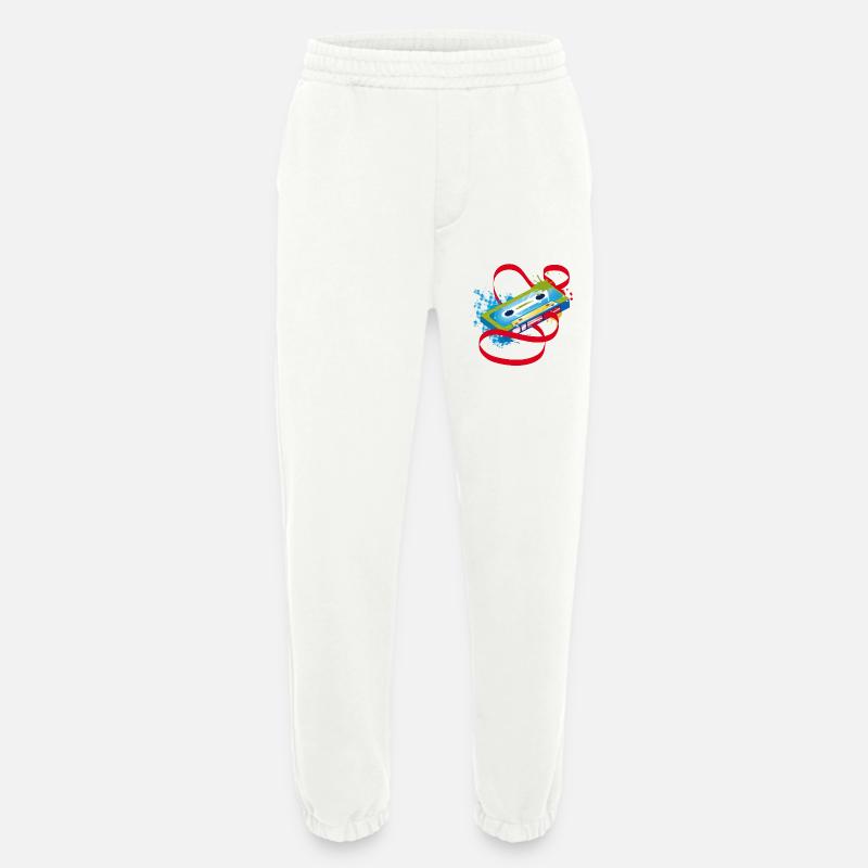 Musikkassette Graffiti - Heavyweight Jogginghose - made by SPREAD  - OFF WHITE