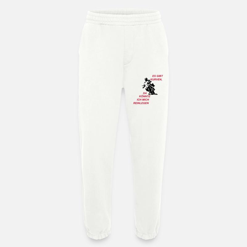 Es gibt Kurven - Heavyweight Jogginghose - made by SPREAD  - OFF WHITE
