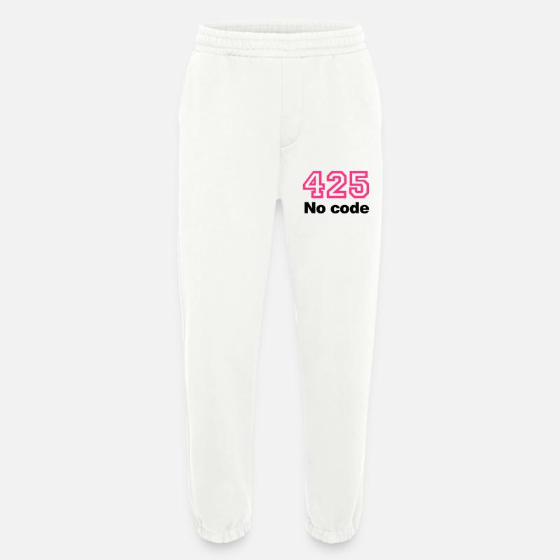 Error 425 No Code - Heavyweight Jogginghose - made by SPREAD  - OFF WHITE