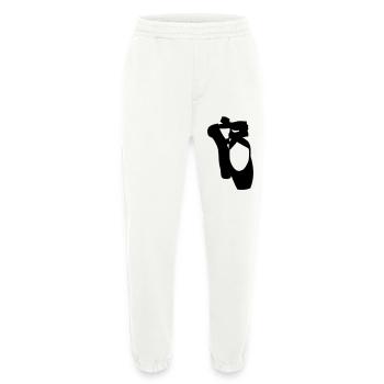 ballet shoes - Heavyweight Jogging Pants - made by SPREAD  - OFF WHITE - Front